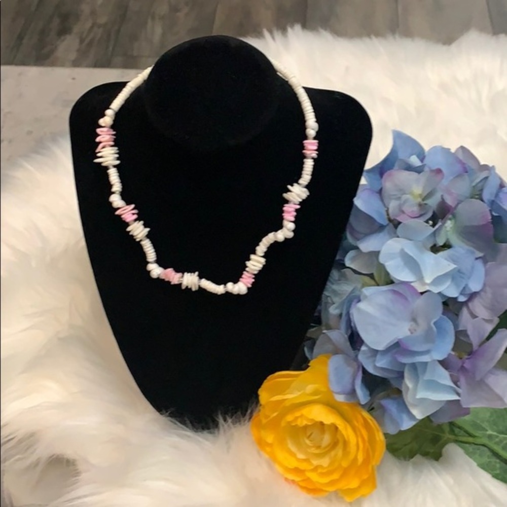 Seashell & Beaded Necklace NEW!